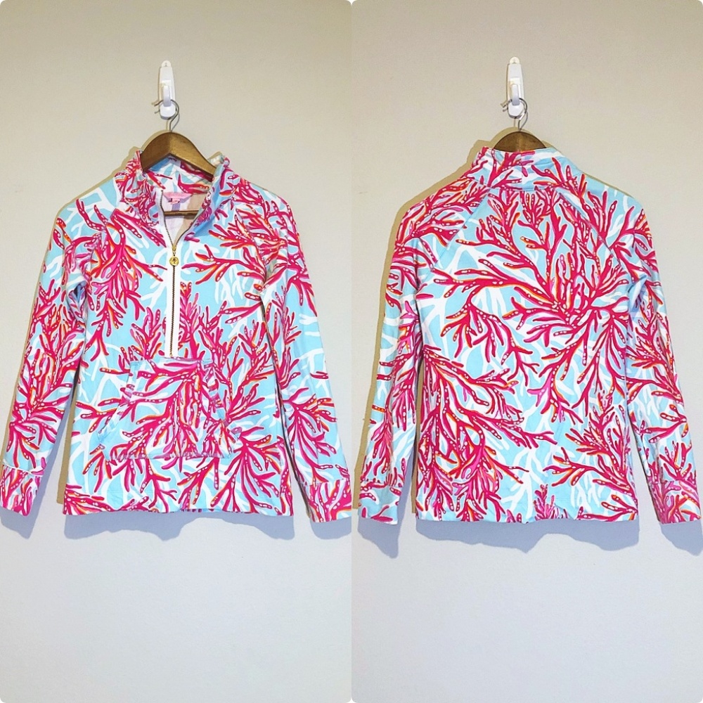 Lilly Pulitzer RARE Underwater Escape Popover - Picture 4 of 8